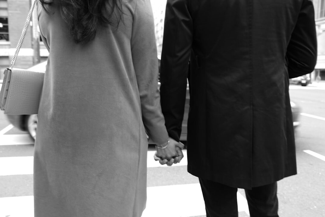 secret celebrity couple walking