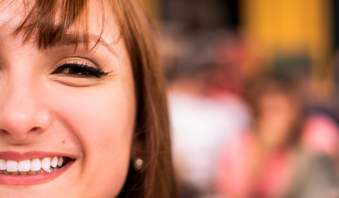 famous actress smiling